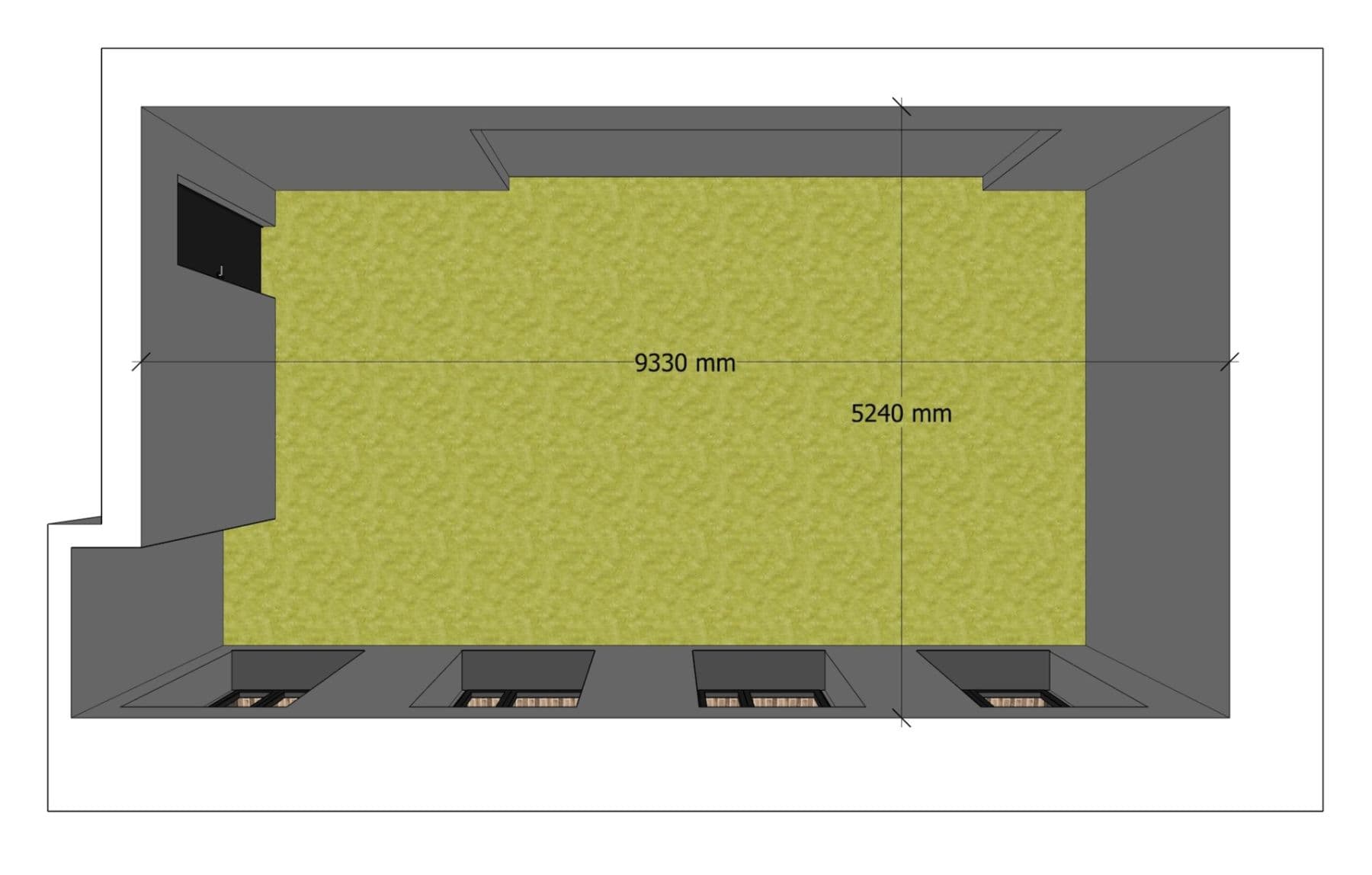 Pronájem kanceláře 51 m², Havanská, Praha, Praha Pronájem kanceláře 51 m², Havanská, Praha, Praha
