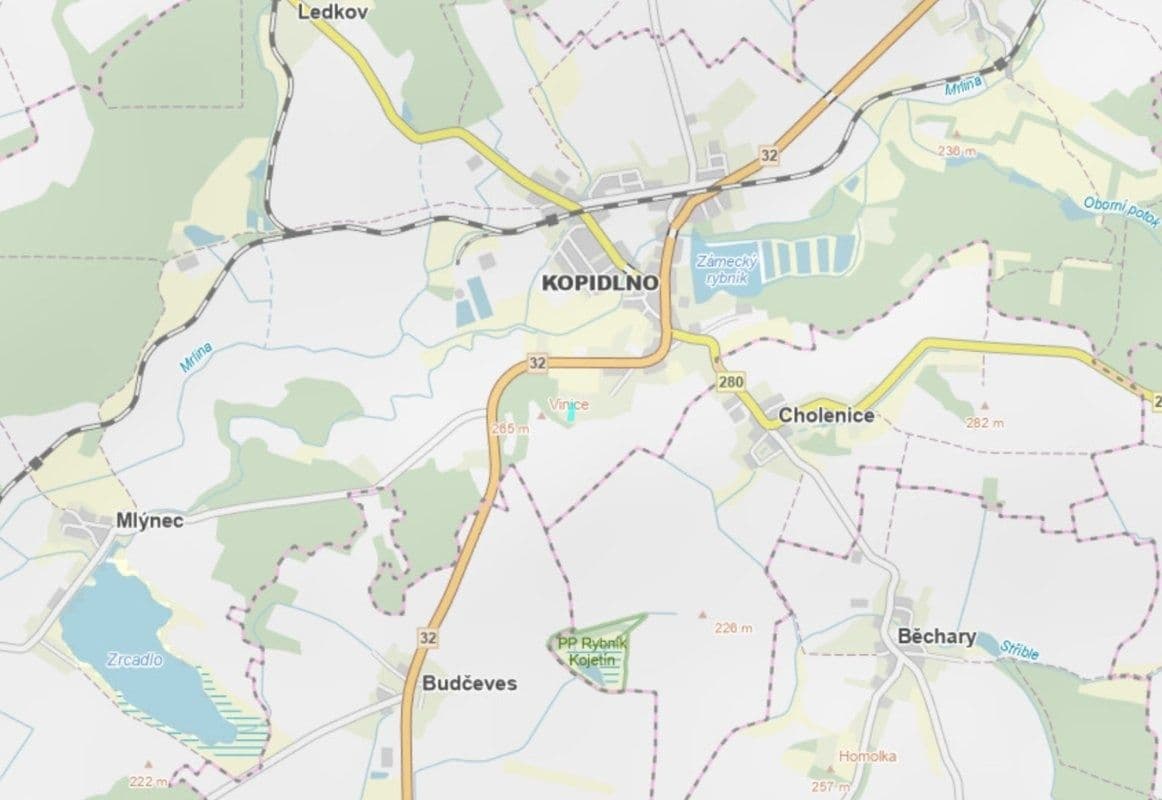Prodej pozemku 2.893 m², Kopidlno, Královéhradecký kraj Prodej pozemku 2.893 m², Kopidlno, Královéhradecký kraj