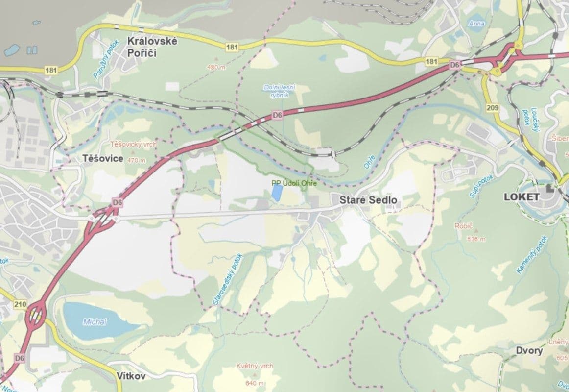 Prodej pozemku 18.851 m², Staré Sedlo, Karlovarský kraj Prodej pozemku 18.851 m², Staré Sedlo, Karlovarský kraj