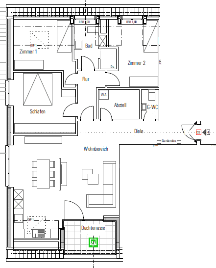 Pronájem bytu 4+1 99 m², Gronau, Severní Porýní-Vestfálsko Pronájem bytu 4+1 99 m², Gronau, Severní Porýní-Vestfálsko