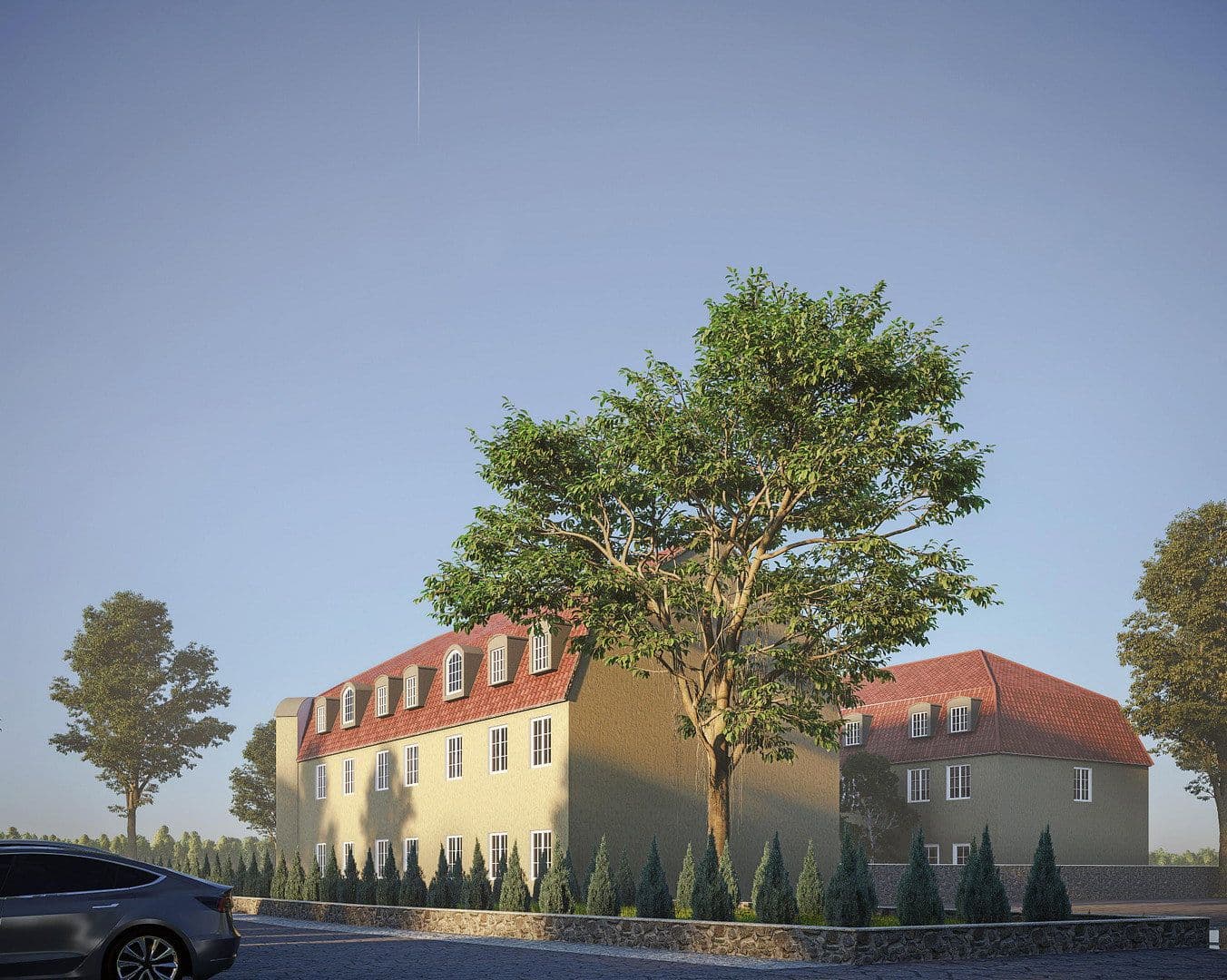 Prodej domu 1.843 m², pozemek 1.250 m², Krakauer Straße 49, Markranstädt, Sasko Prodej domu 1.843 m², pozemek 1.250 m², Krakauer Straße 49, Markranstädt, Sasko