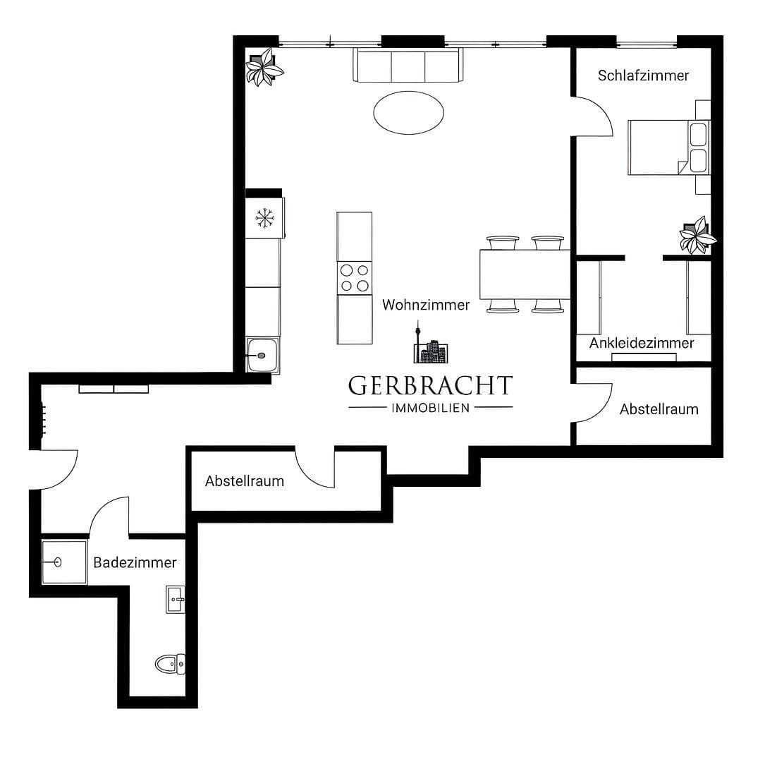 Pronájem bytu 2+kk 100 m², Unter den Ulmen 130, Duisburg, Severní Porýní-Vestfálsko Pronájem bytu 2+kk 100 m², Unter den Ulmen 130, Duisburg, Severní Porýní-Vestfálsko