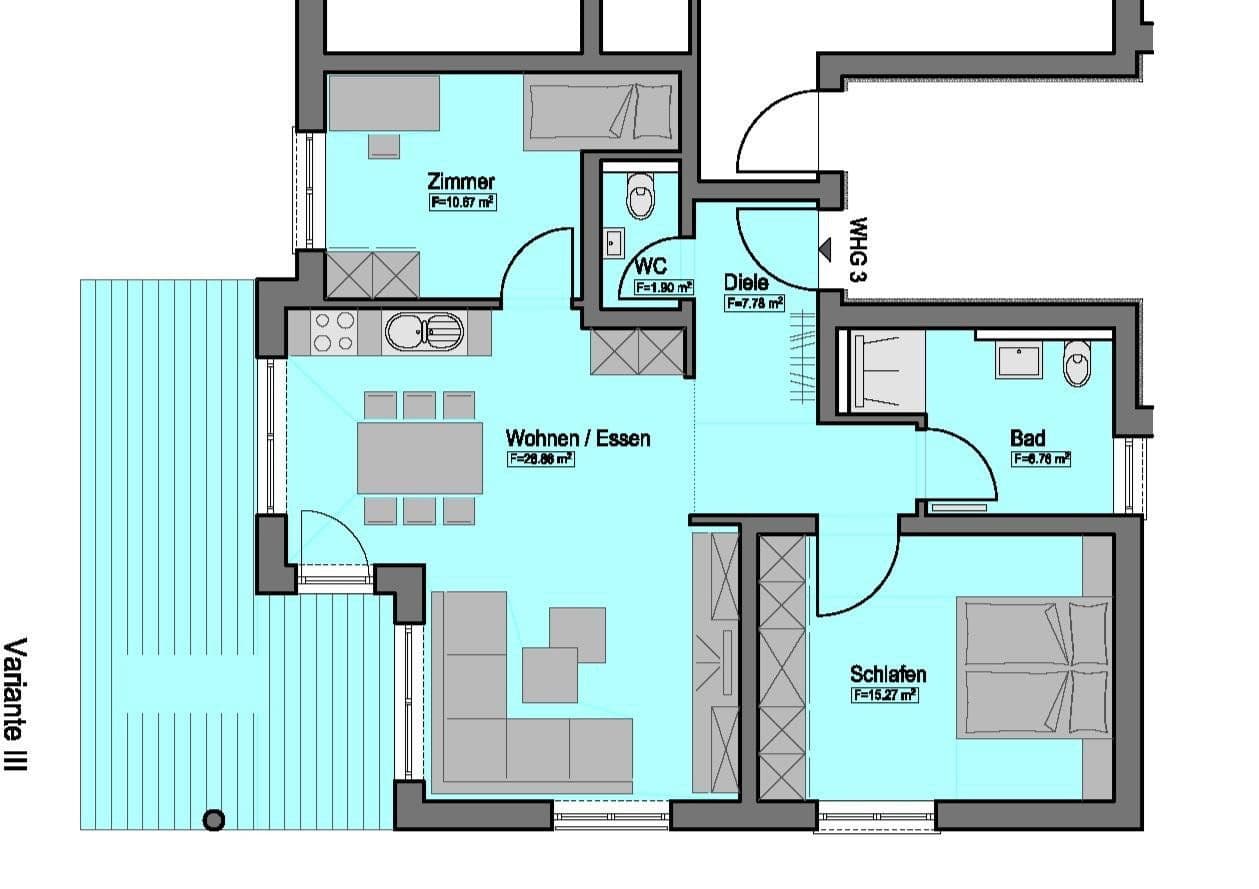 Prodej bytu 2+kk 82 m², Horb am Neckar, Bádensko-Württembersko Prodej bytu 2+kk 82 m², Horb am Neckar, Bádensko-Württembersko