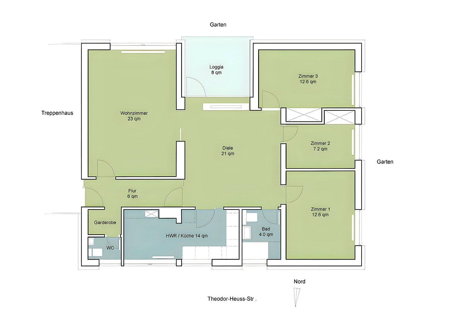 Pronájem bytu 3+kk 100 m², Theodor- Heuss- Str. 13- 15, Paderborn, Severní Porýní-Vestfálsko Pronájem bytu 3+kk 100 m², Theodor- Heuss- Str. 13- 15, Paderborn, Severní Porýní-Vestfálsko