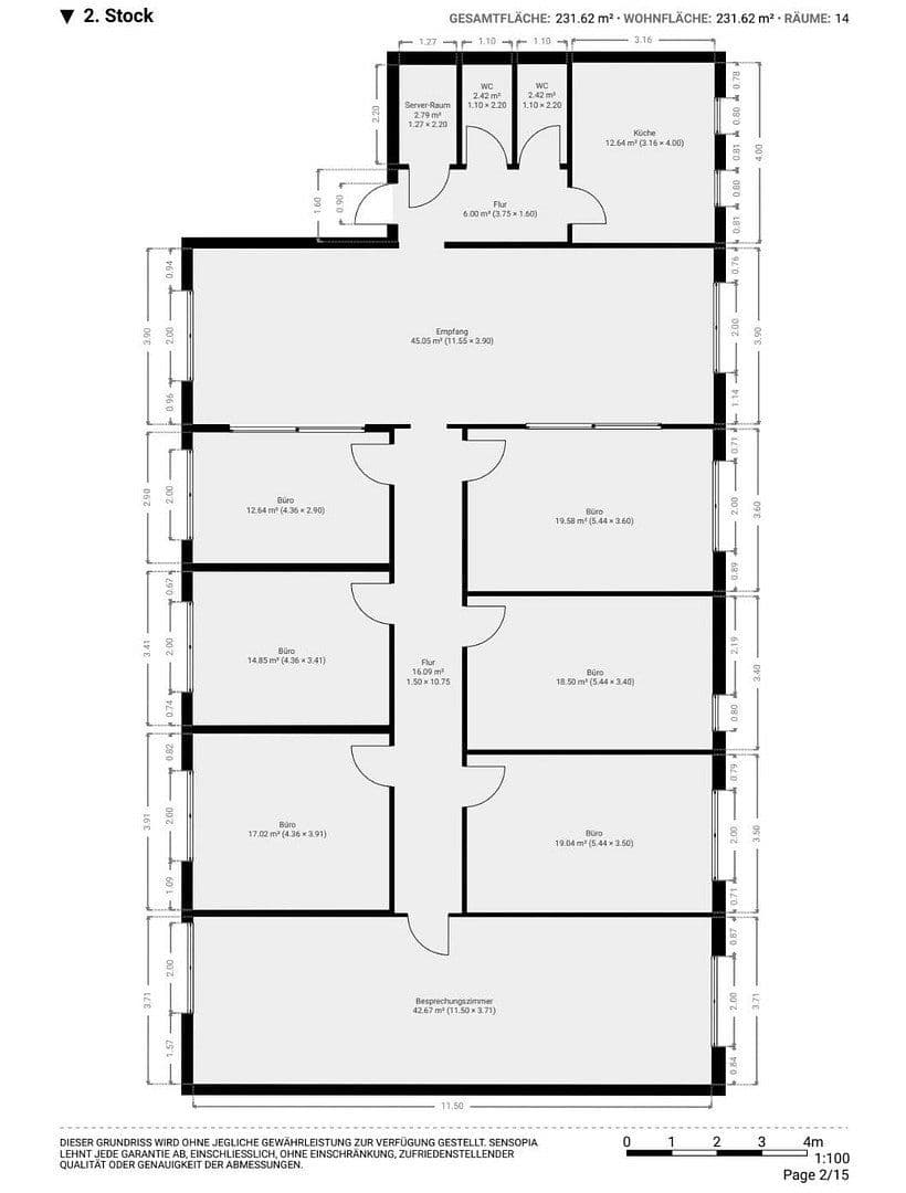 Pronájem kanceláře 230 m², Stuttgart-Wangen, Bádensko-Württembersko Pronájem kanceláře 230 m², Stuttgart-Wangen, Bádensko-Württembersko