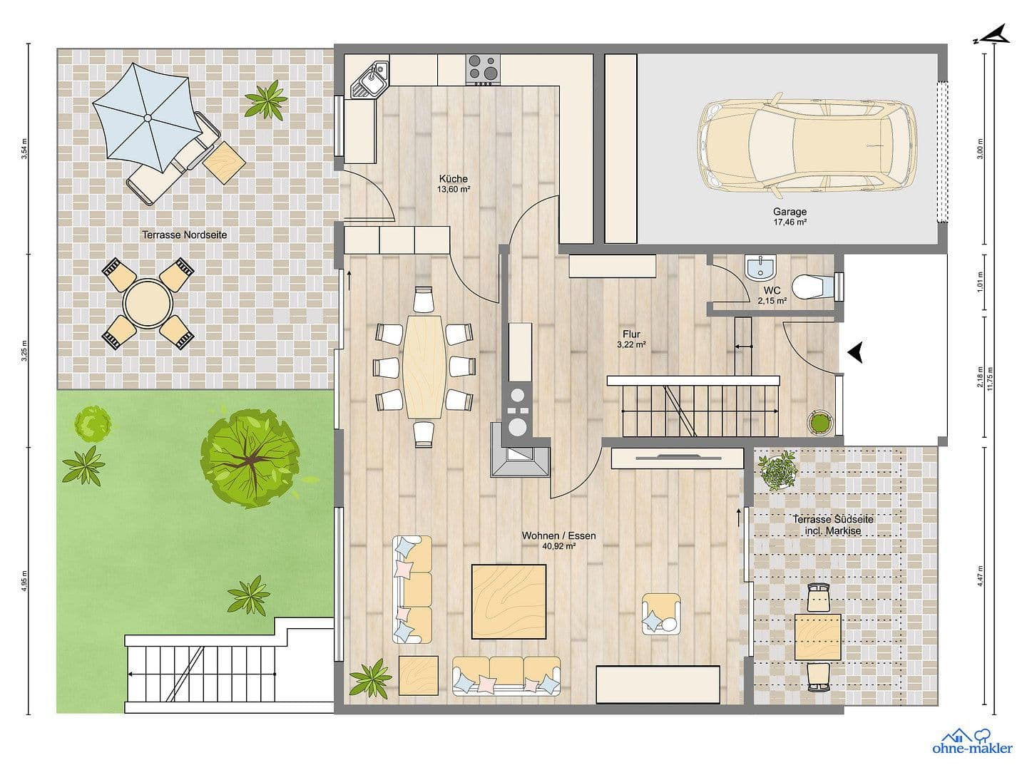 Prodej domu 151 m², pozemek 301 m², Bad Nauheim, Hessen Prodej domu 151 m², pozemek 301 m², Bad Nauheim, Hessen