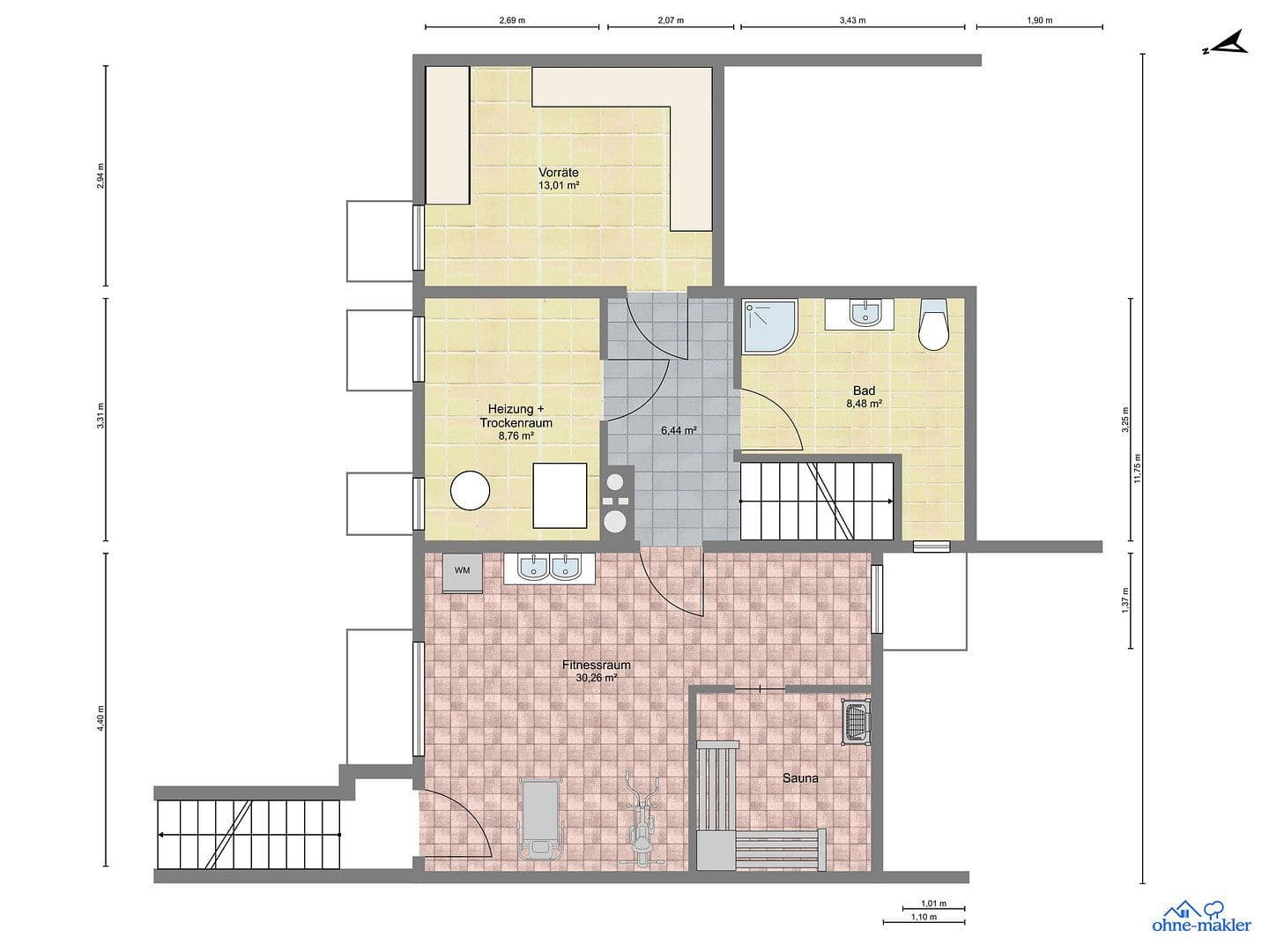 Prodej domu 151 m², pozemek 301 m², Bad Nauheim, Hessen Prodej domu 151 m², pozemek 301 m², Bad Nauheim, Hessen