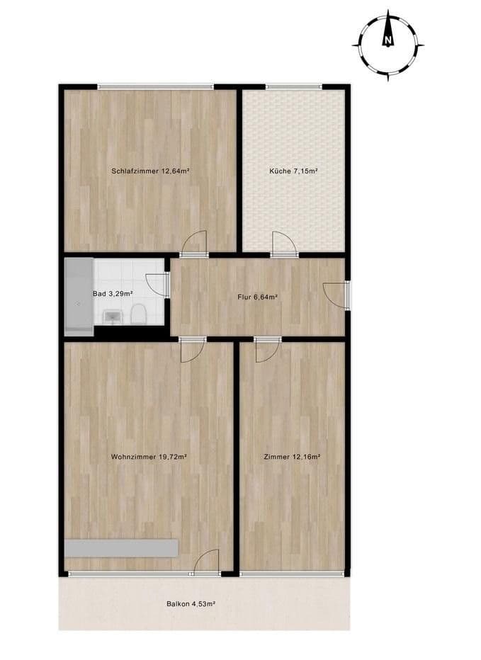Prodej bytu 3+1 67 m², München, Bavorsko Prodej bytu 3+1 67 m², München, Bavorsko