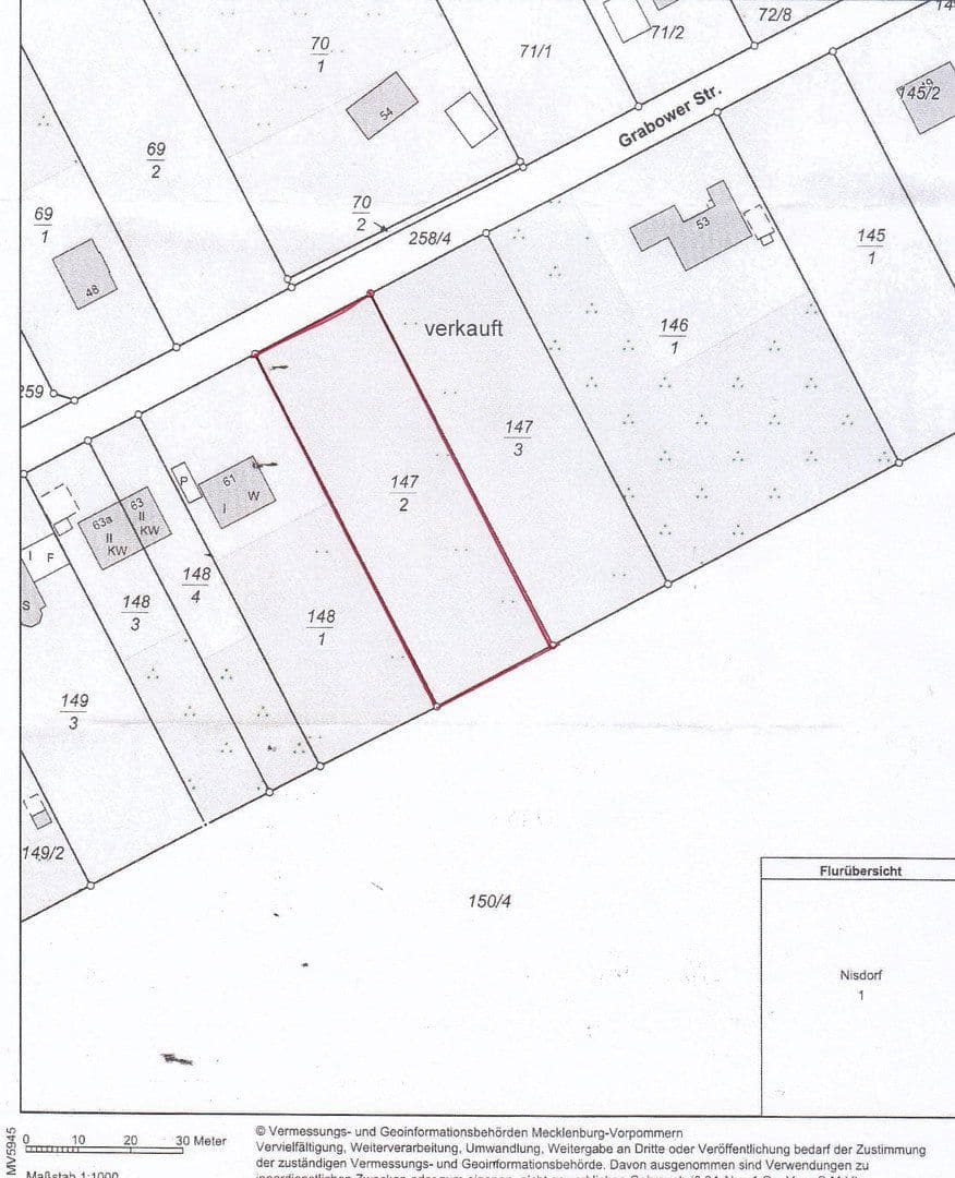 Prodej pozemku 1.879 m², Grabowerstraße, Altenpleen, Mecklenburg-Vorpommern Prodej pozemku 1.879 m², Grabowerstraße, Altenpleen, Mecklenburg-Vorpommern