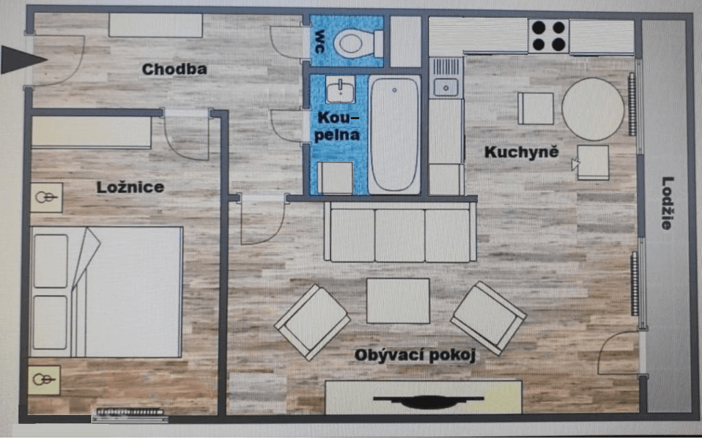 Pronájem bytu 2+1 57 m², Lipová, Most, Ústecký kraj Pronájem bytu 2+1 57 m², Lipová, Most, Ústecký kraj