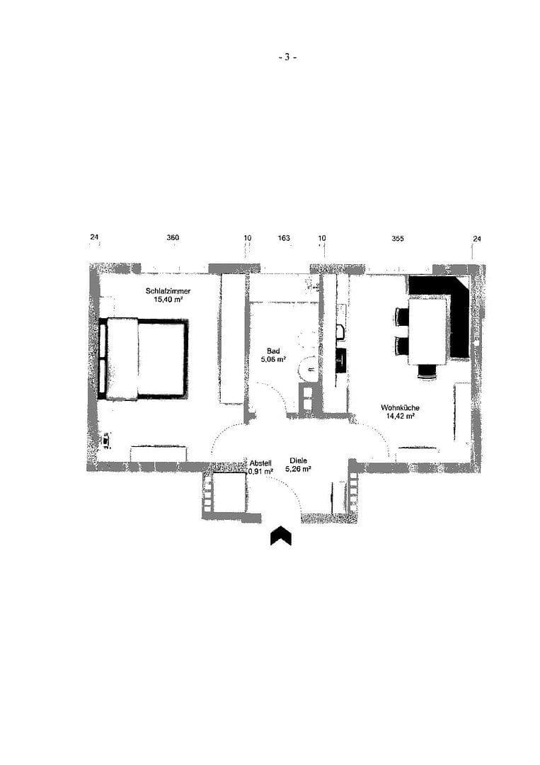 Prodej bytu 2+1 41 m², Ortlerstrasse 80, Augsburg, Bavorsko Prodej bytu 2+1 41 m², Ortlerstrasse 80, Augsburg, Bavorsko