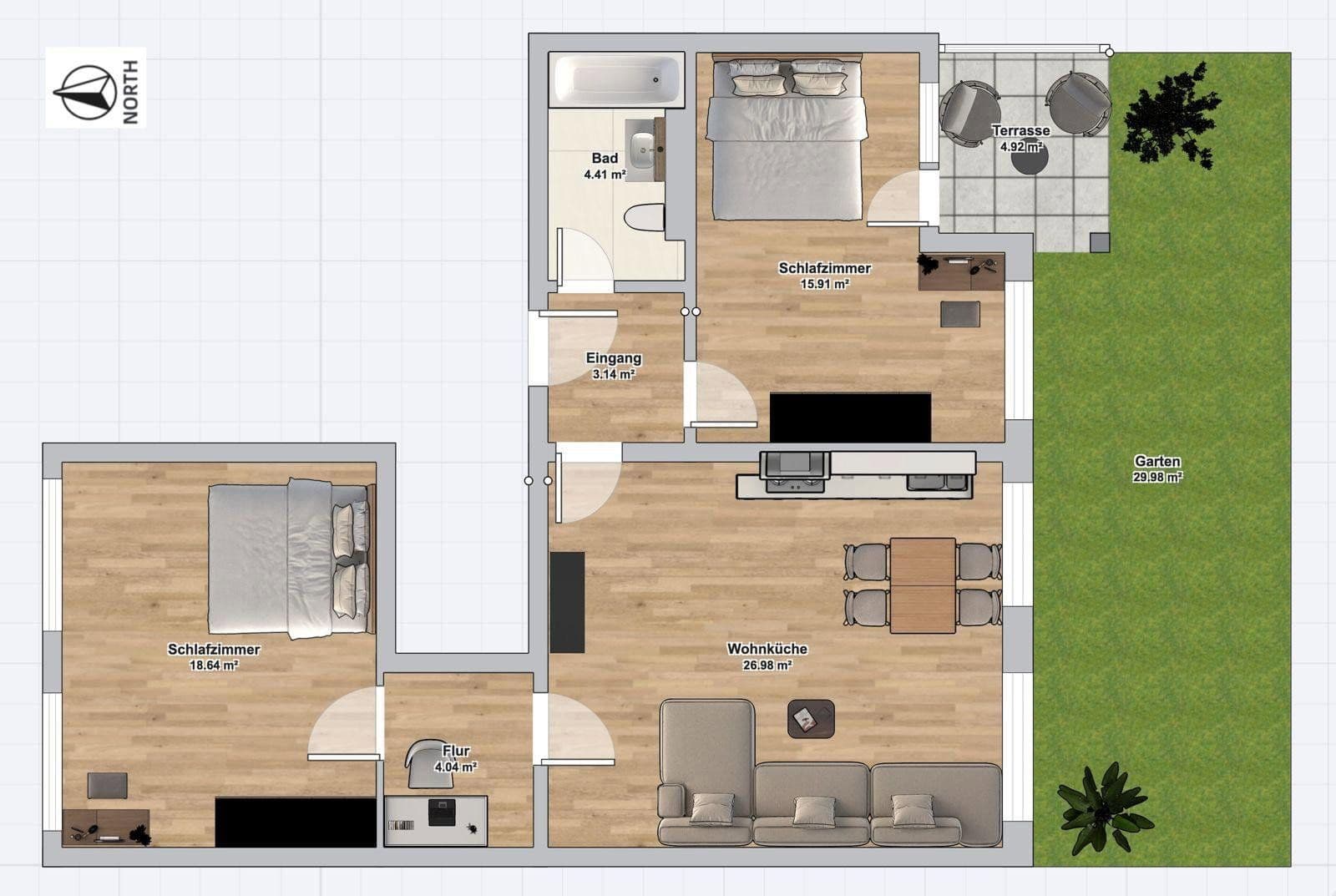 Prodej bytu 3+1 75 m², Strehleranger 11, München, Bavorsko Prodej bytu 3+1 75 m², Strehleranger 11, München, Bavorsko