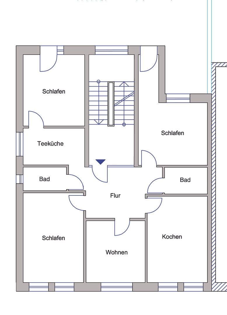 Pronájem bytu 4+kk 113 m², Bochum, Severní Porýní-Vestfálsko Pronájem bytu 4+kk 113 m², Bochum, Severní Porýní-Vestfálsko