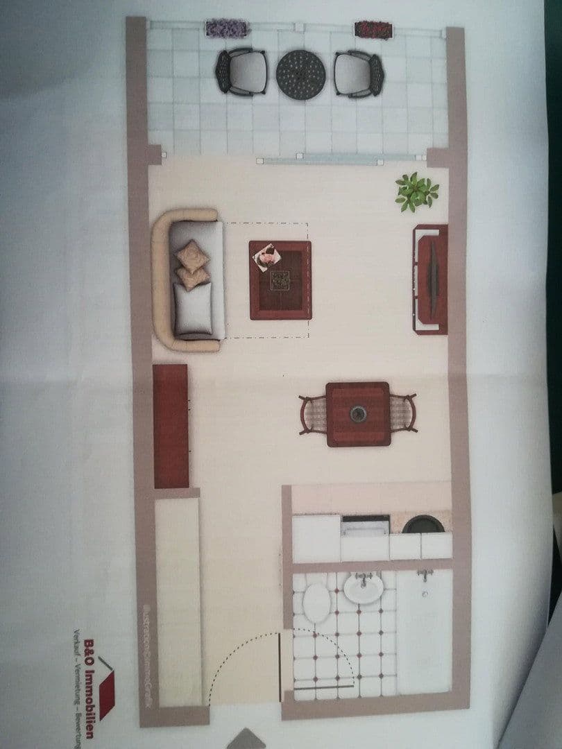 Pronájem bytu 1+1 22 m², München, Bavorsko Pronájem bytu 1+1 22 m², München, Bavorsko