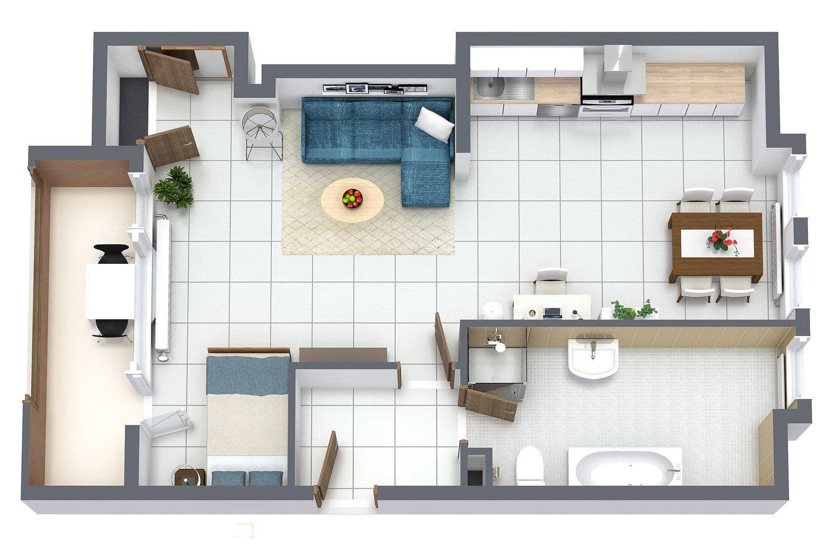 Pronájem bytu 1+kk 51 m², Dortmund, Severní Porýní-Vestfálsko Pronájem bytu 1+kk 51 m², Dortmund, Severní Porýní-Vestfálsko
