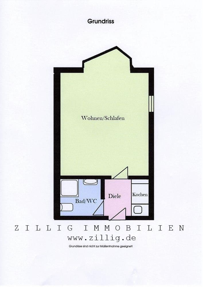 Pronájem bytu 1+1 25 m², Sonnenstraße 15, Fürth, Bavorsko Pronájem bytu 1+1 25 m², Sonnenstraße 15, Fürth, Bavorsko