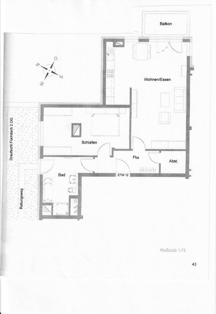 Prodej bytu 2+1 78 m², Germering, Bavorsko Prodej bytu 2+1 78 m², Germering, Bavorsko