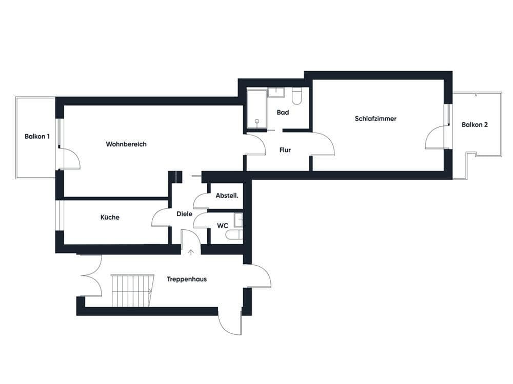 Prodej bytu 2+1 68 m², Beihinger Str. 38, Ludwigsburg, Bádensko-Württembersko Prodej bytu 2+1 68 m², Beihinger Str. 38, Ludwigsburg, Bádensko-Württembersko