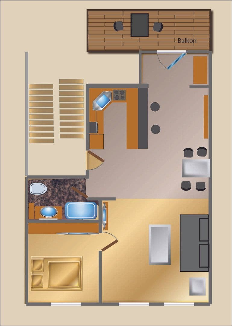 Pronájem bytu 2+kk 60 m², Lüdenscheid, Severní Porýní-Vestfálsko Pronájem bytu 2+kk 60 m², Lüdenscheid, Severní Porýní-Vestfálsko
