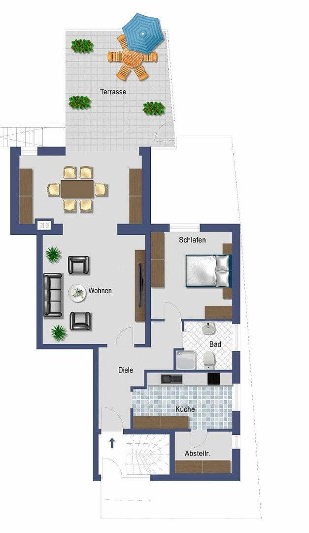 Pronájem bytu 2+kk 88 m², Konradstraße 7a, Greven, Severní Porýní-Vestfálsko Pronájem bytu 2+kk 88 m², Konradstraße 7a, Greven, Severní Porýní-Vestfálsko
