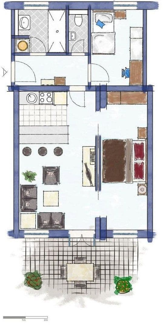 Prodej bytu 3+1 62 m², Vollerwiek, Šlesvicko-Holštýnsko Prodej bytu 3+1 62 m², Vollerwiek, Šlesvicko-Holštýnsko