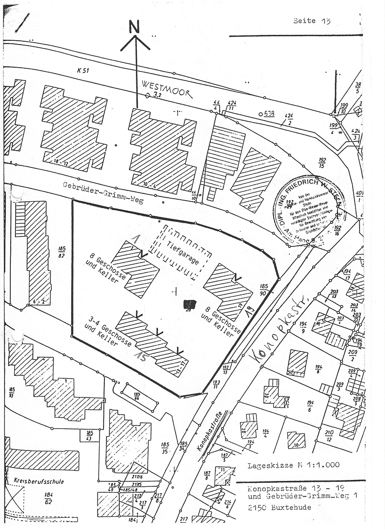 Pronájem bytu 2+1 56 m², Gebrueder-Grimm-Weg 1, Buxtehude, Dolní Sasko Pronájem bytu 2+1 56 m², Gebrueder-Grimm-Weg 1, Buxtehude, Dolní Sasko
