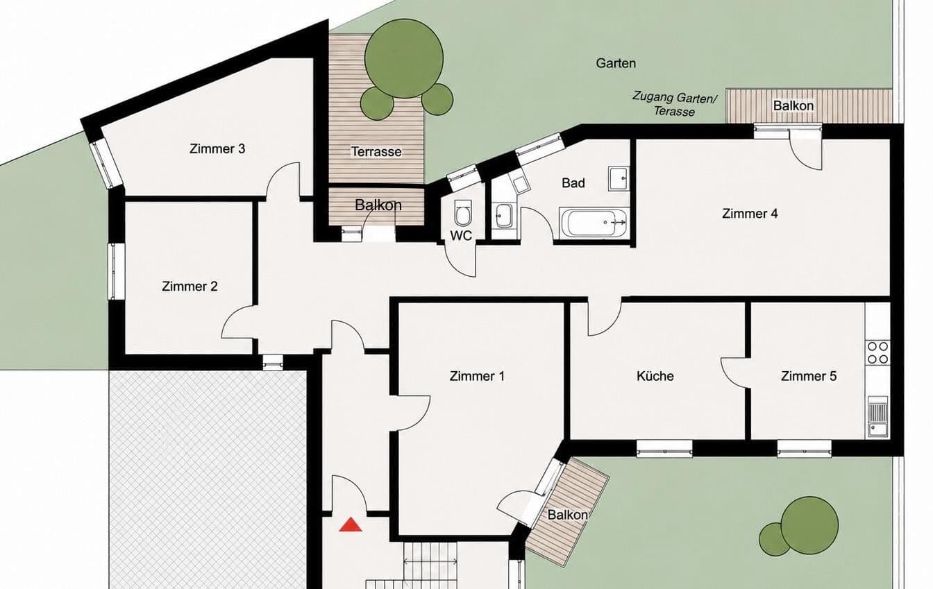 Pronájem bytu 5+1 151 m², Volksgartenstraße 17, Köln, Severní Porýní-Vestfálsko Pronájem bytu 5+1 151 m², Volksgartenstraße 17, Köln, Severní Porýní-Vestfálsko