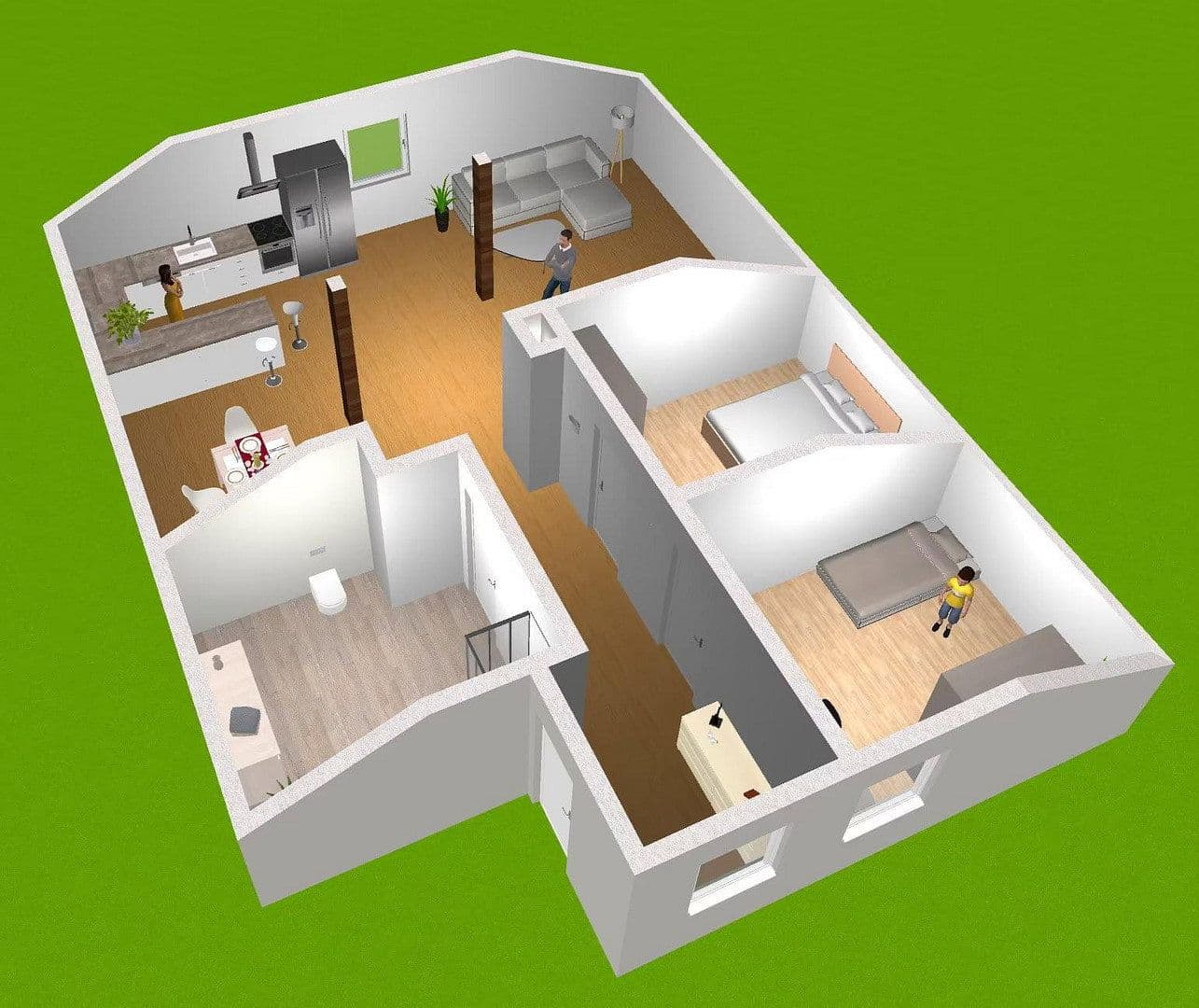 Pronájem bytu 3+1 75 m², Maxhütte-Haidhof, Bavorsko Pronájem bytu 3+1 75 m², Maxhütte-Haidhof, Bavorsko