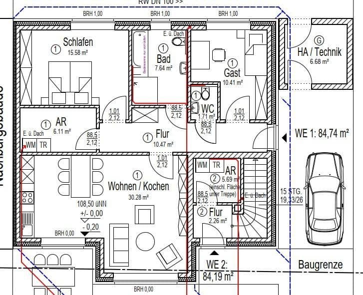 Prodej bytu 3+1 85 m², Billerbeck, Severní Porýní-Vestfálsko Prodej bytu 3+1 85 m², Billerbeck, Severní Porýní-Vestfálsko