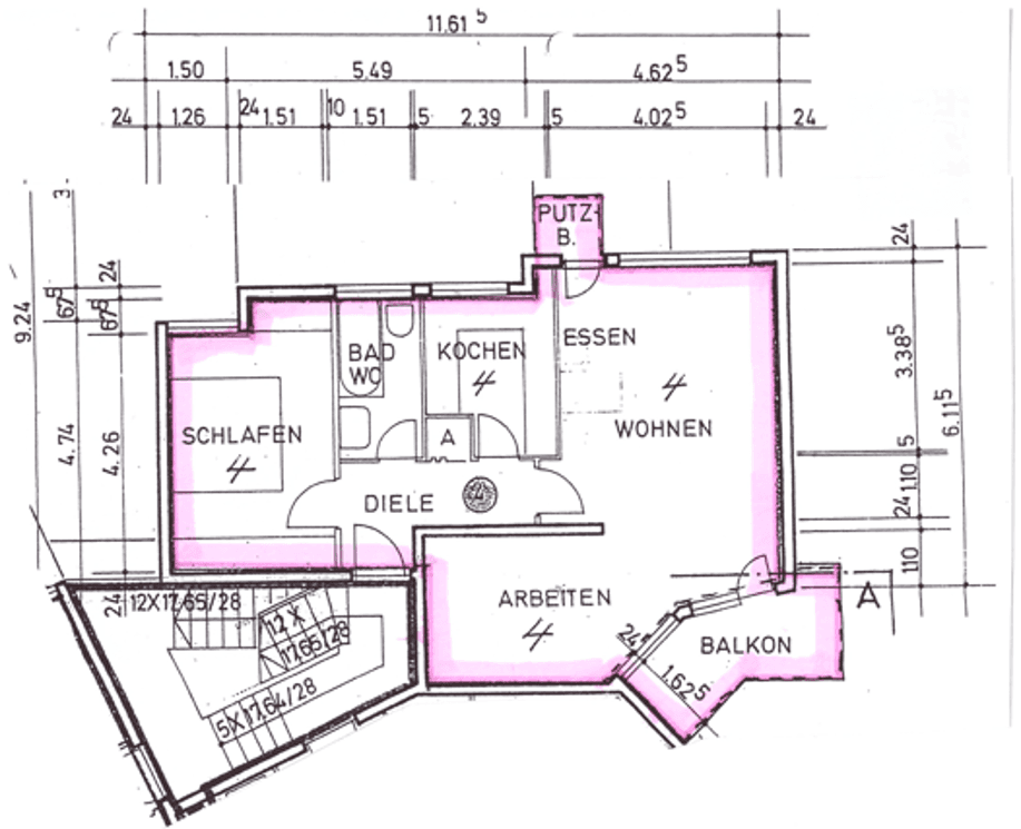 Prodej bytu 2+1 68 m², Berlin, Berlín Prodej bytu 2+1 68 m², Berlin, Berlín