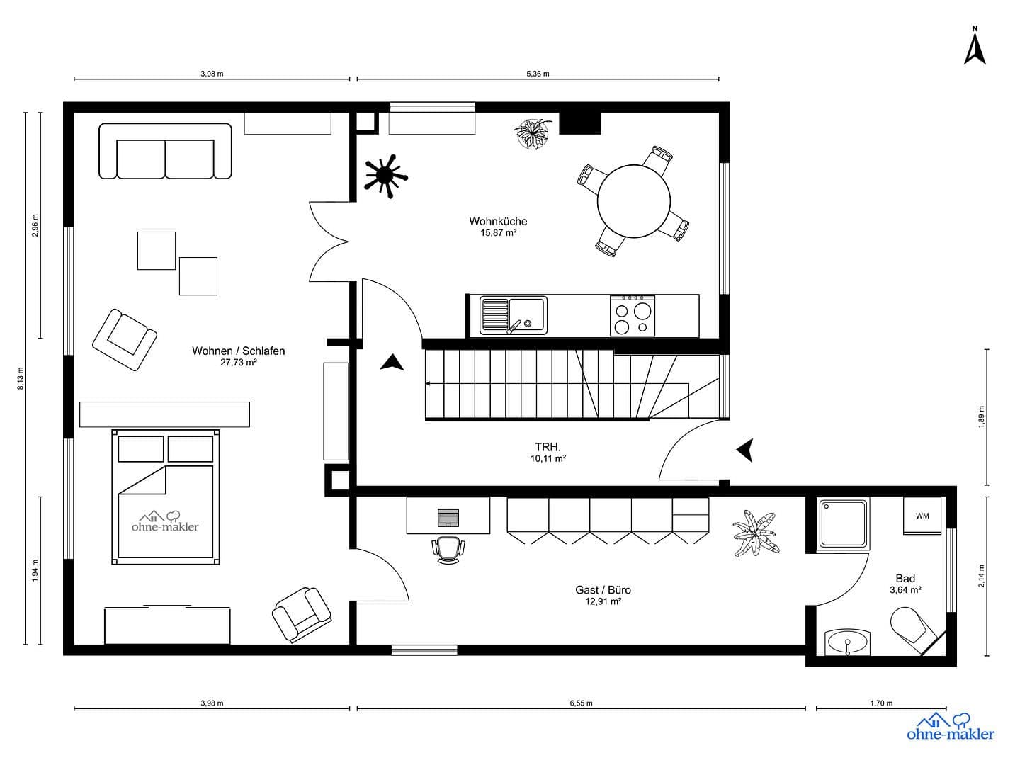 Prodej bytu 2+1 63 m², Griesheim, Hessen Prodej bytu 2+1 63 m², Griesheim, Hessen