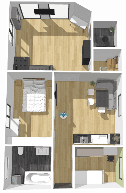 Pronájem bytu 4+1 82 m², Mannheim, Bádensko-Württembersko Pronájem bytu 4+1 82 m², Mannheim, Bádensko-Württembersko