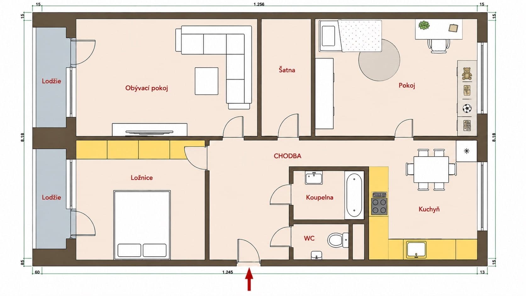 Prodej bytu 3+1 76 m², Truhlářská, Hradec Králové, Královéhradecký kraj Prodej bytu 3+1 76 m², Truhlářská, Hradec Králové, Královéhradecký kraj