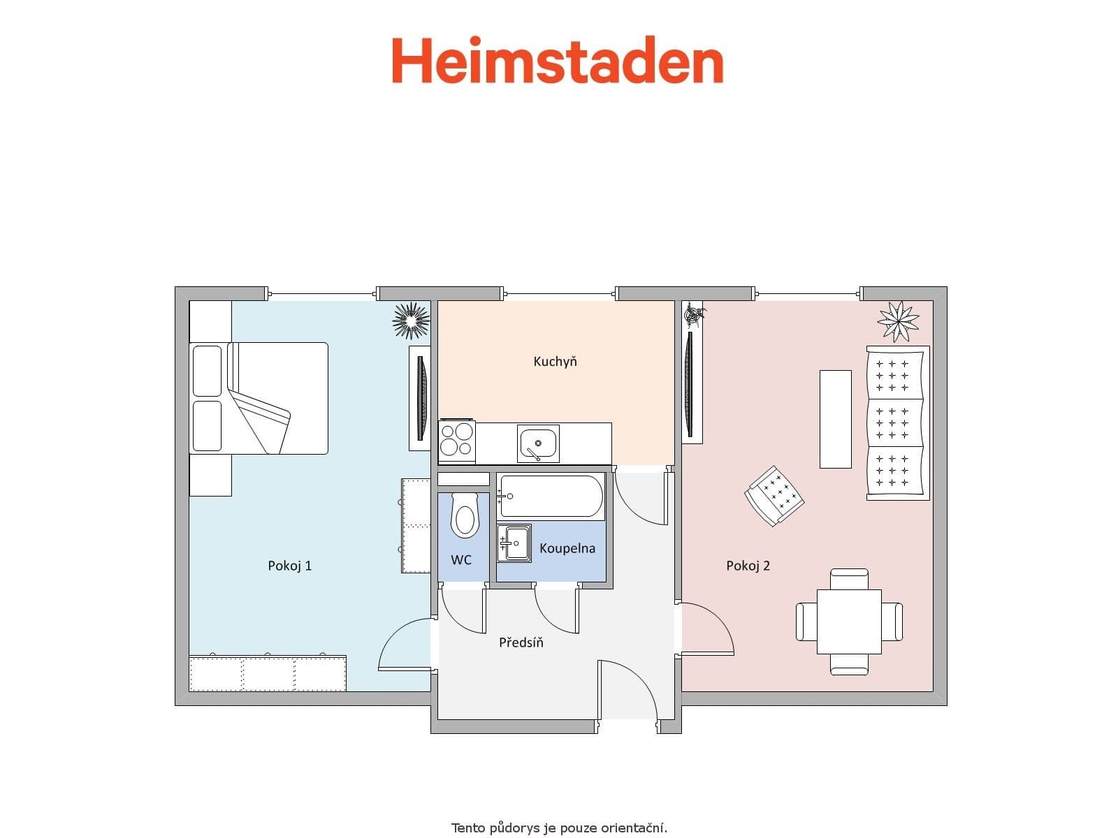 Pronájem bytu 2+1 50 m², Kapitána Nálepky, Havířov, Moravskoslezský kraj Pronájem bytu 2+1 50 m², Kapitána Nálepky, Havířov, Moravskoslezský kraj