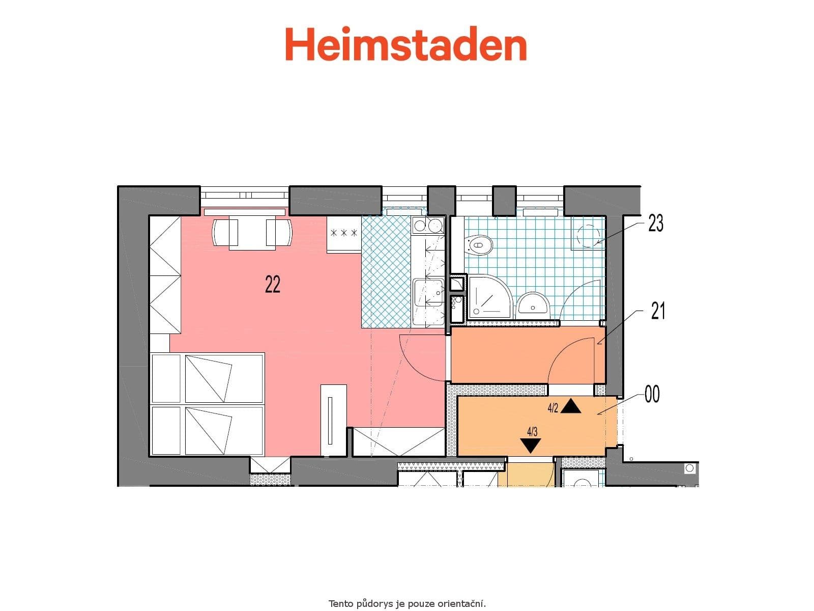 Pronájem bytu 1+kk 27 m², Dukelská, Havířov, Moravskoslezský kraj Pronájem bytu 1+kk 27 m², Dukelská, Havířov, Moravskoslezský kraj