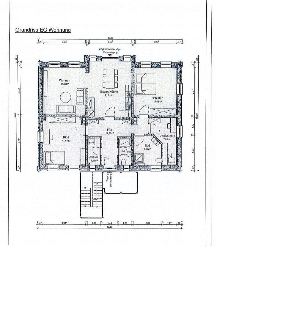 Pronájem bytu 3+kk 108 m², Hoopter Elbdeich 57, Winsen (Luhe), Dolní Sasko Pronájem bytu 3+kk 108 m², Hoopter Elbdeich 57, Winsen (Luhe), Dolní Sasko