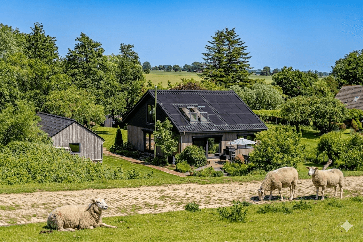 Prodej domu 130 m², pozemek 2.722 m², Kollmar, Šlesvicko-Holštýnsko Prodej domu 130 m², pozemek 2.722 m², Kollmar, Šlesvicko-Holštýnsko