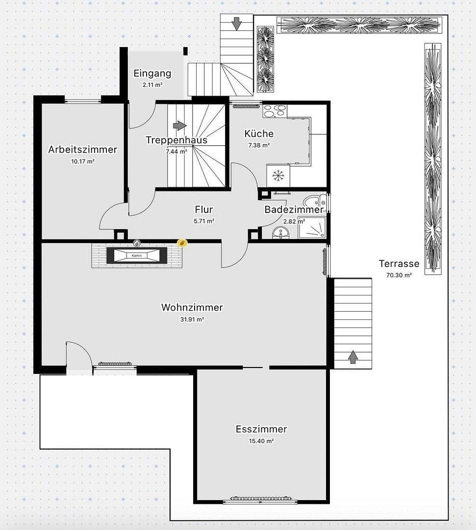 Prodej domu 153 m², pozemek 350 m², Birkhahnstraße 21, Waiblingen, Bádensko-Württembersko Prodej domu 153 m², pozemek 350 m², Birkhahnstraße 21, Waiblingen, Bádensko-Württembersko