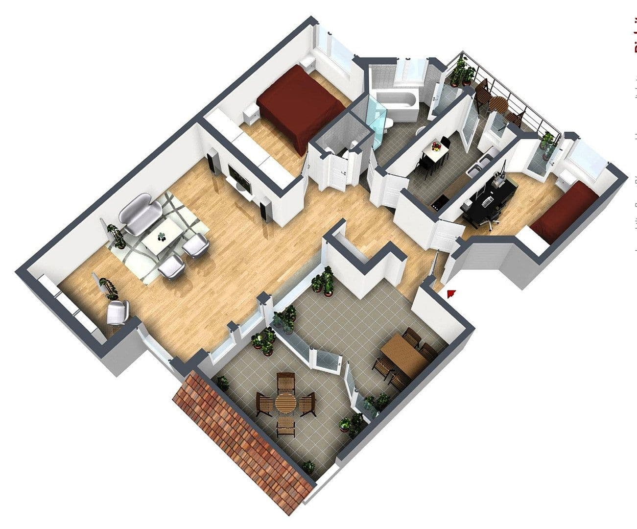 Pronájem bytu 3+1 110 m², Frankfurter Str.214, Köln, Severní Porýní-Vestfálsko Pronájem bytu 3+1 110 m², Frankfurter Str.214, Köln, Severní Porýní-Vestfálsko