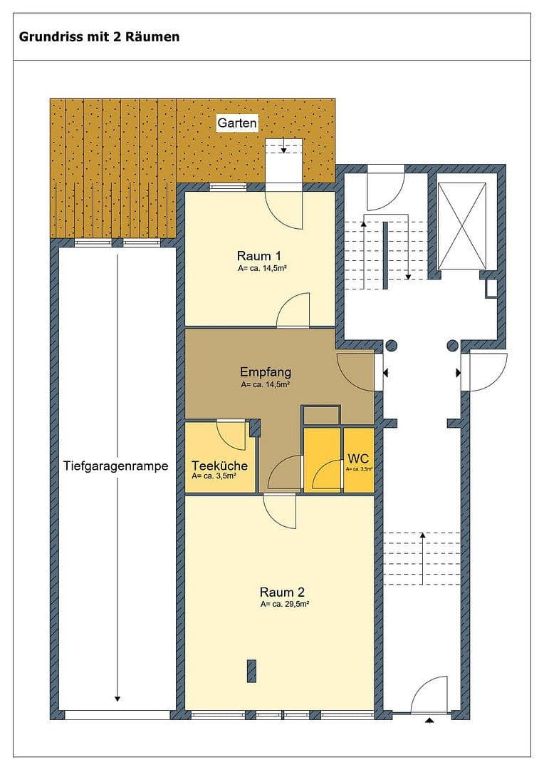 Pronájem kanceláře 70 m², Sigmaringer Str.17, Berlin, Berlín Pronájem kanceláře 70 m², Sigmaringer Str.17, Berlin, Berlín