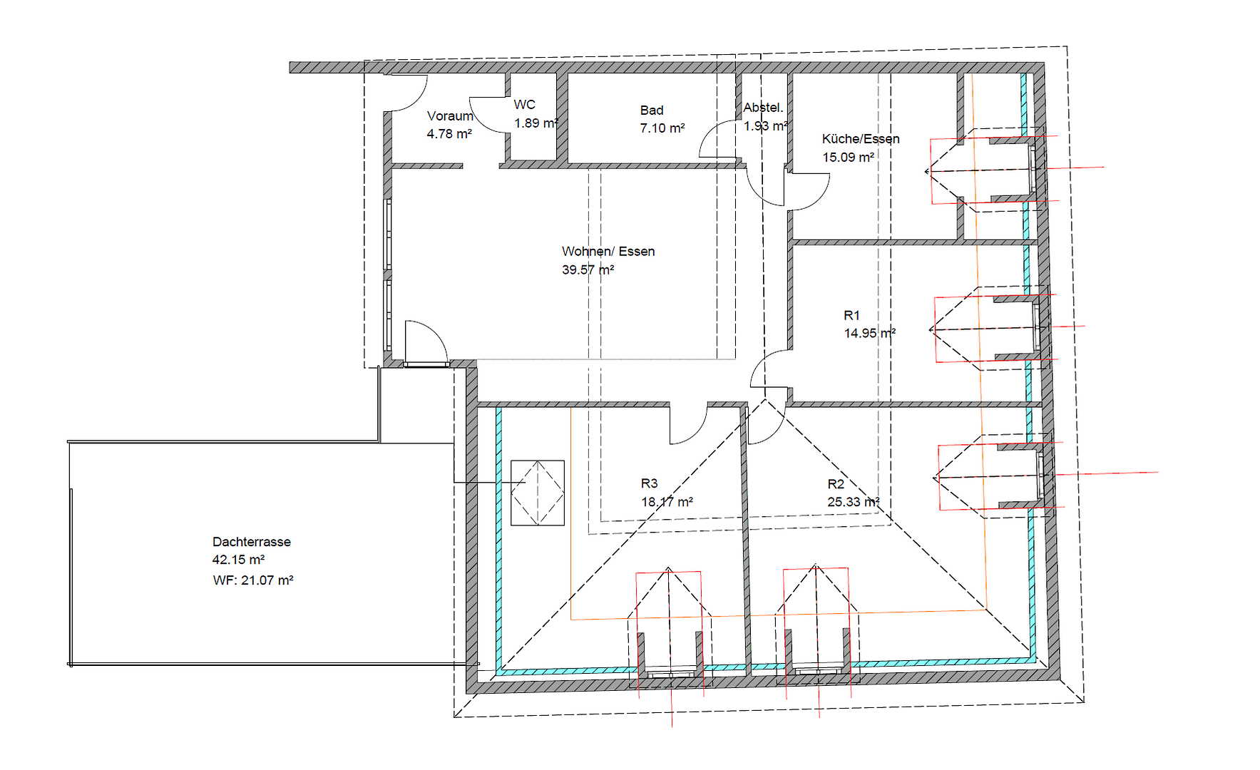 Pronájem bytu 4+1 131 m², Westliche Stadtmauerstraße 64, Erlangen, Bavorsko Pronájem bytu 4+1 131 m², Westliche Stadtmauerstraße 64, Erlangen, Bavorsko