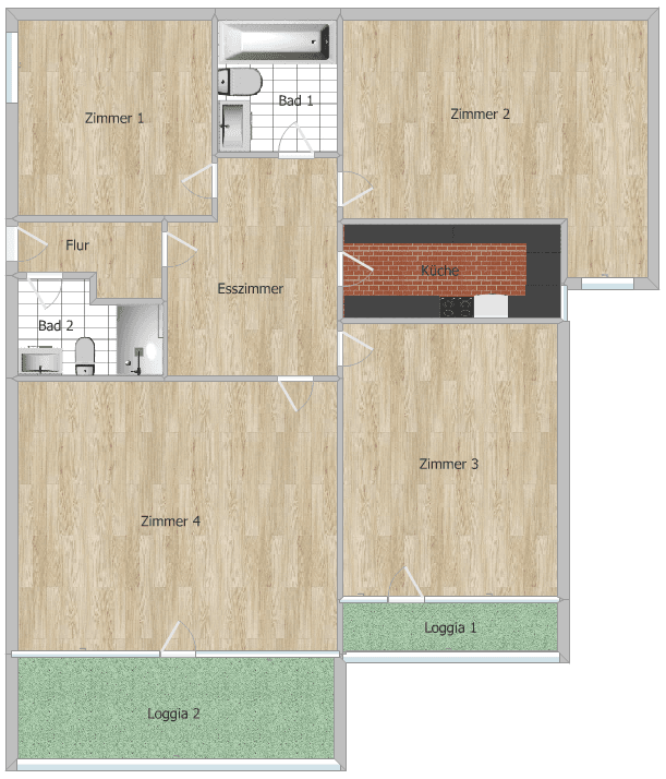 Pronájem bytu 5+1 120 m², Haid-und-Neu-Straße 16, Karlsruhe, Bádensko-Württembersko Pronájem bytu 5+1 120 m², Haid-und-Neu-Straße 16, Karlsruhe, Bádensko-Württembersko