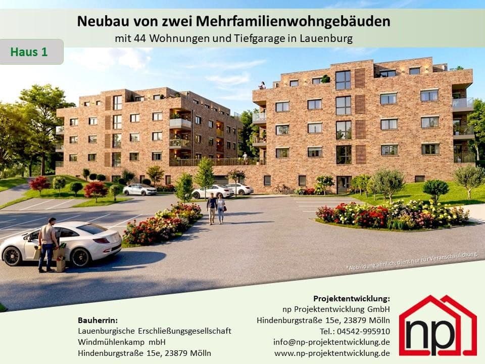 Prodej bytu 3+1 111 m², Hinter der Feldstraße 5, Lauenburg/Elbe, Šlesvicko-Holštýnsko Prodej bytu 3+1 111 m², Hinter der Feldstraße 5, Lauenburg/Elbe, Šlesvicko-Holštýnsko