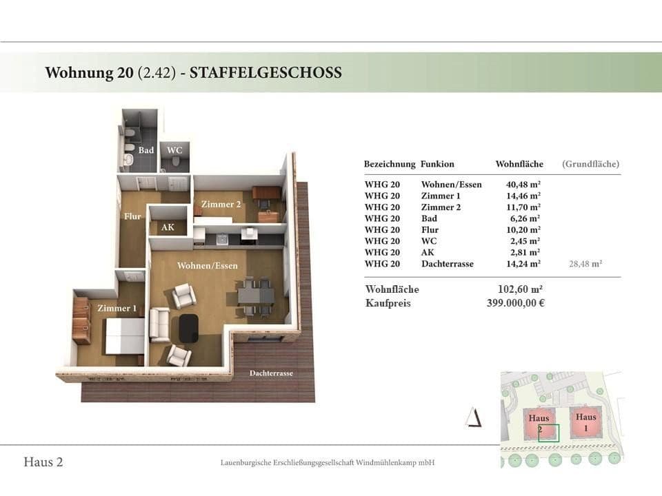 Prodej bytu 3+1 103 m², Hinter der Feldstraße 7, Lauenburg/Elbe, Šlesvicko-Holštýnsko Prodej bytu 3+1 103 m², Hinter der Feldstraße 7, Lauenburg/Elbe, Šlesvicko-Holštýnsko