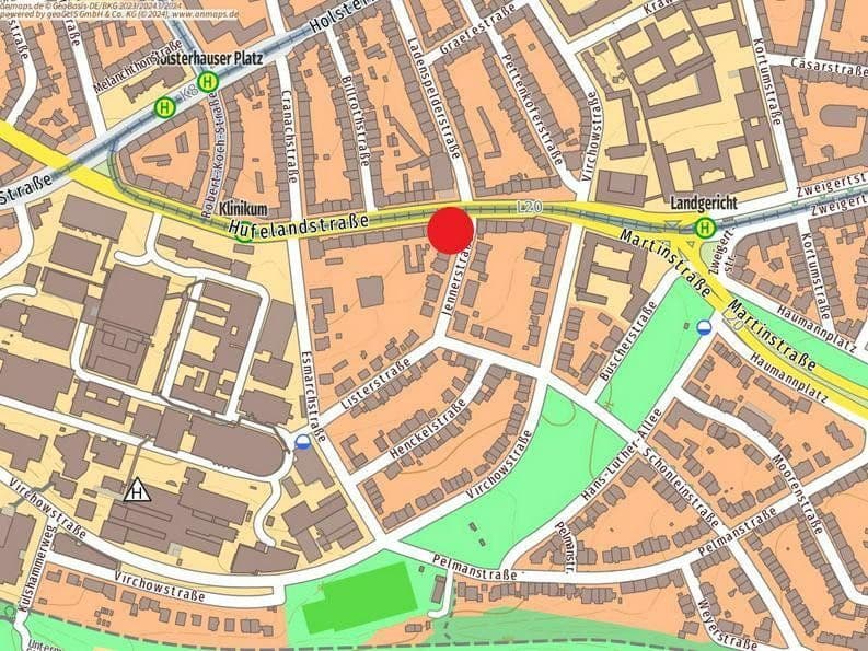 Pronájem bytu 2+1 33 m², Hufelandstr. 15, Essen, Severní Porýní-Vestfálsko Pronájem bytu 2+1 33 m², Hufelandstr. 15, Essen, Severní Porýní-Vestfálsko