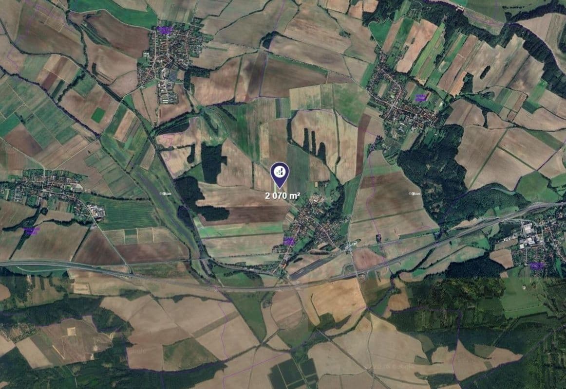 Prodej pozemku 518 m², Krupá, Středočeský kraj Prodej pozemku 518 m², Krupá, Středočeský kraj