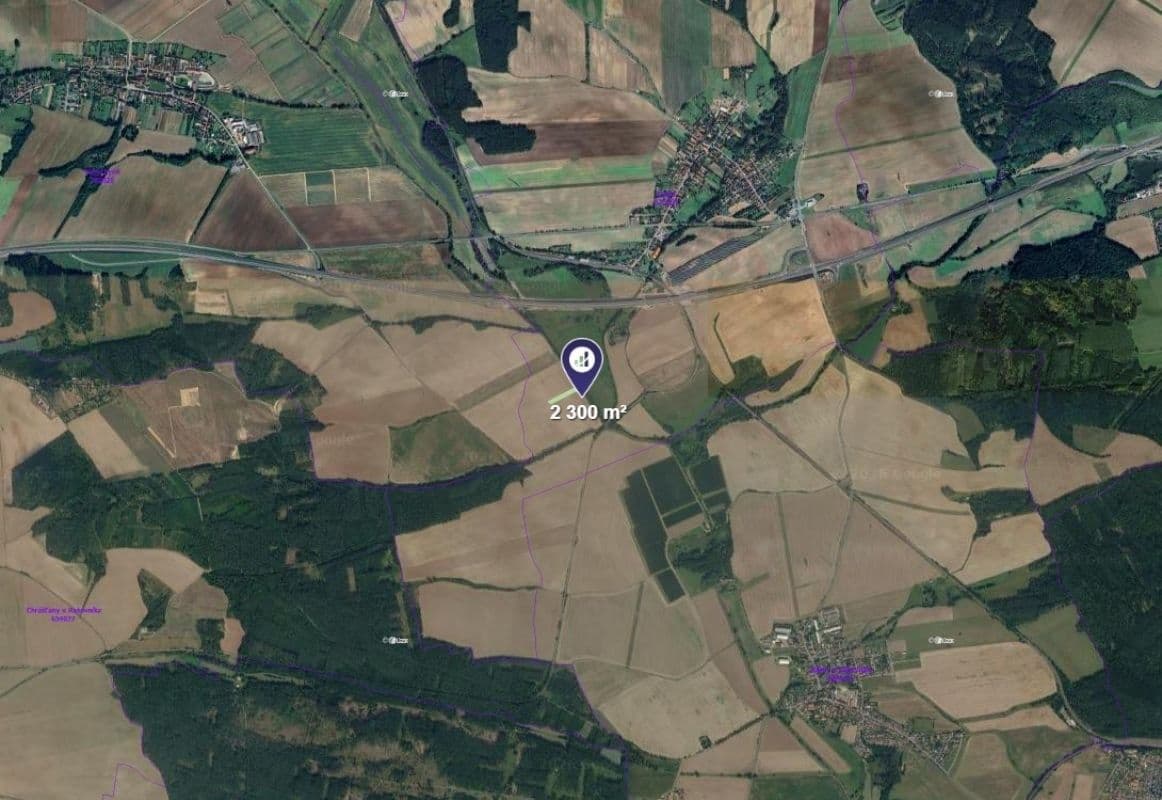 Prodej pozemku 575 m², Krupá, Středočeský kraj Prodej pozemku 575 m², Krupá, Středočeský kraj
