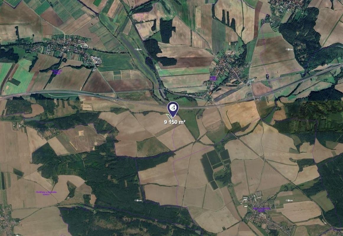 Prodej pozemku 2.288 m², Nesuchyně, Středočeský kraj Prodej pozemku 2.288 m², Nesuchyně, Středočeský kraj