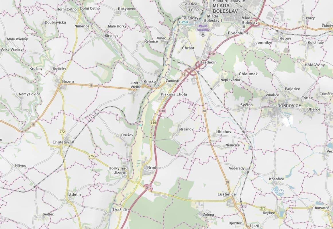 Prodej pozemku 4.955 m², Brodce, Středočeský kraj Prodej pozemku 4.955 m², Brodce, Středočeský kraj