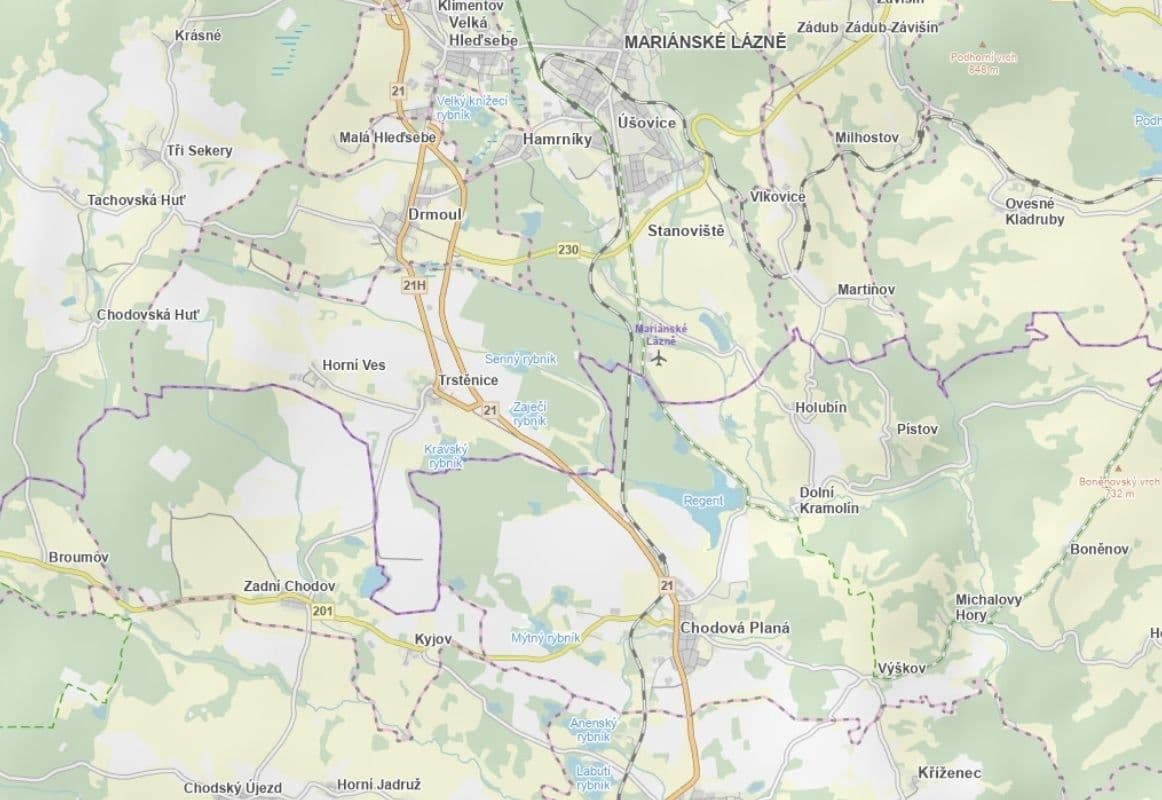 Prodej pozemku 2.670 m², Trstěnice, Karlovarský kraj Prodej pozemku 2.670 m², Trstěnice, Karlovarský kraj